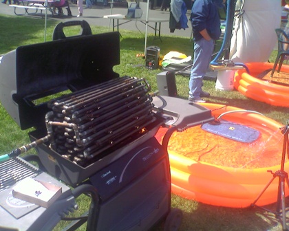 Redneck Pool Heater