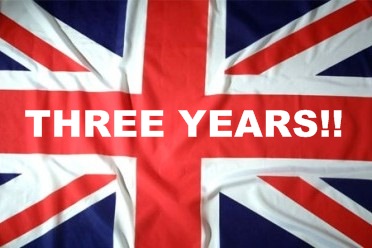 Three Years in the UK